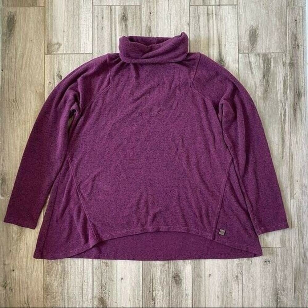 CALVIN KLEIN PERFORMANCE Stretch Long Sleeve Pullover Turtleneck Sweater Medium